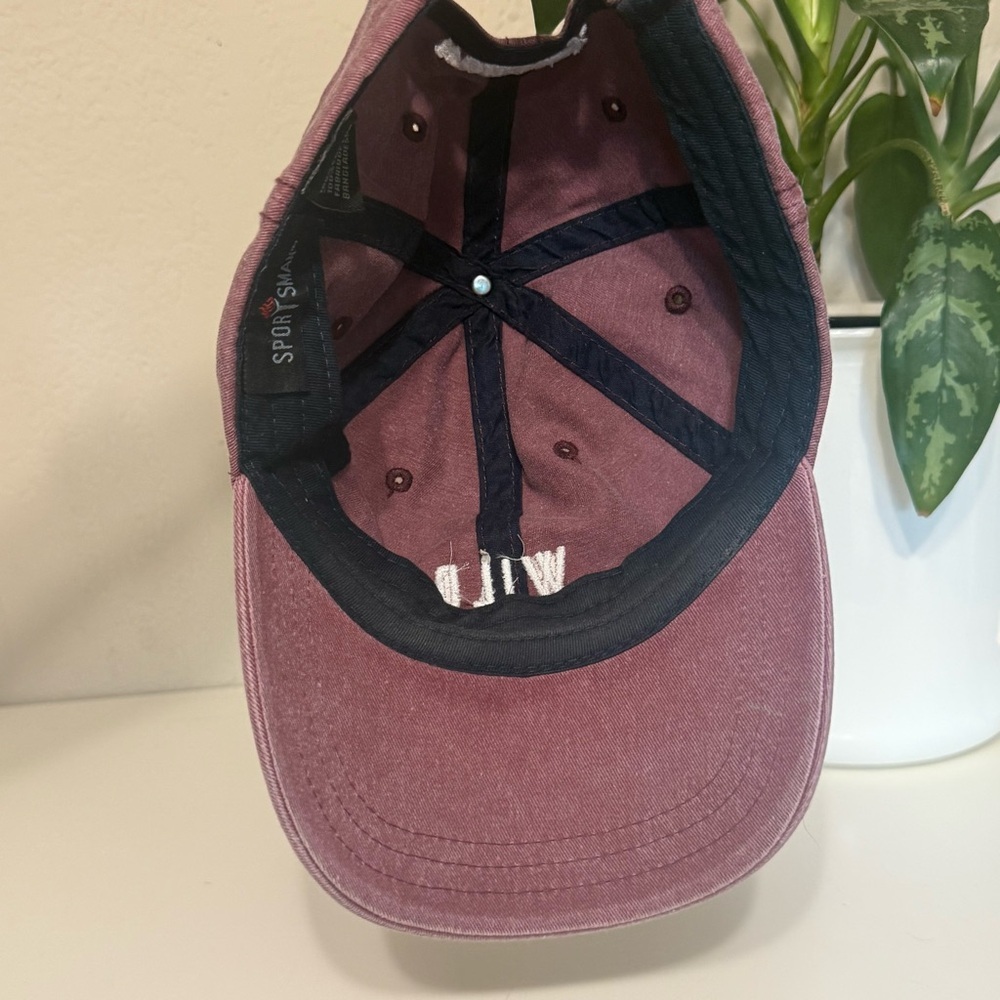 NWOT Wild Embroidered Purple Cap - Picture 4 of 9